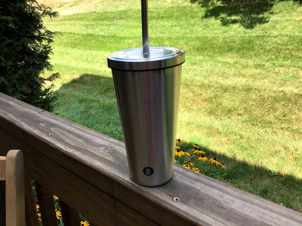 WW ( Weight Watchers ) Stainless Steel Tumbler 16 oz